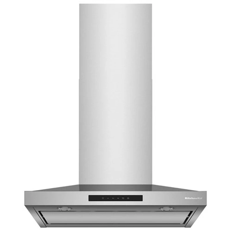 Hotte murale de 30 po de KitchenAid (KVWC730SSS) - Acier inoxydable