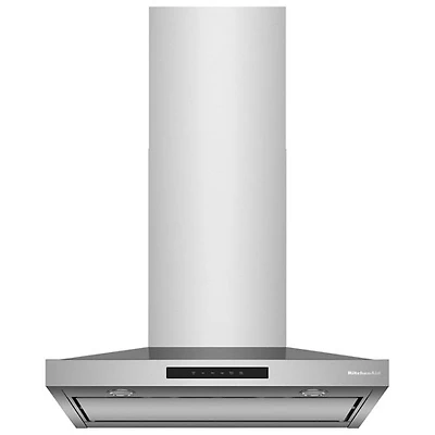 Hotte murale de 30 po de KitchenAid (KVWC730SSS) - Acier inoxydable