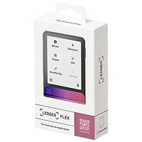 Ledger Flex 2.84" E-Ink Crypto Hardware Wallet USB-C/Bluetooth with Recovery Key