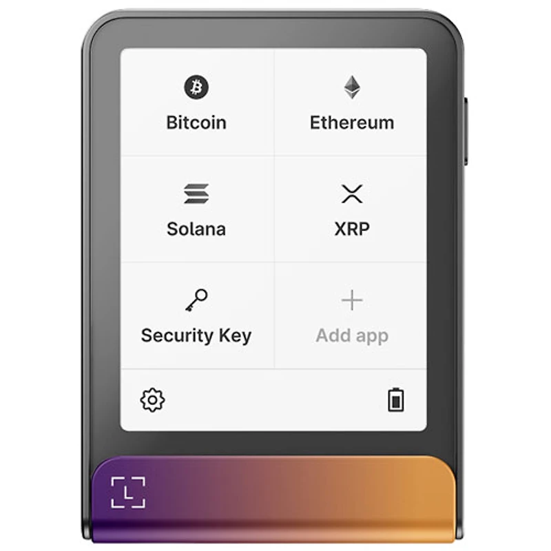 Ledger Flex 2.84" E-Ink Crypto Hardware Wallet USB-C/Bluetooth with Recovery Key - Crimson Magenta
