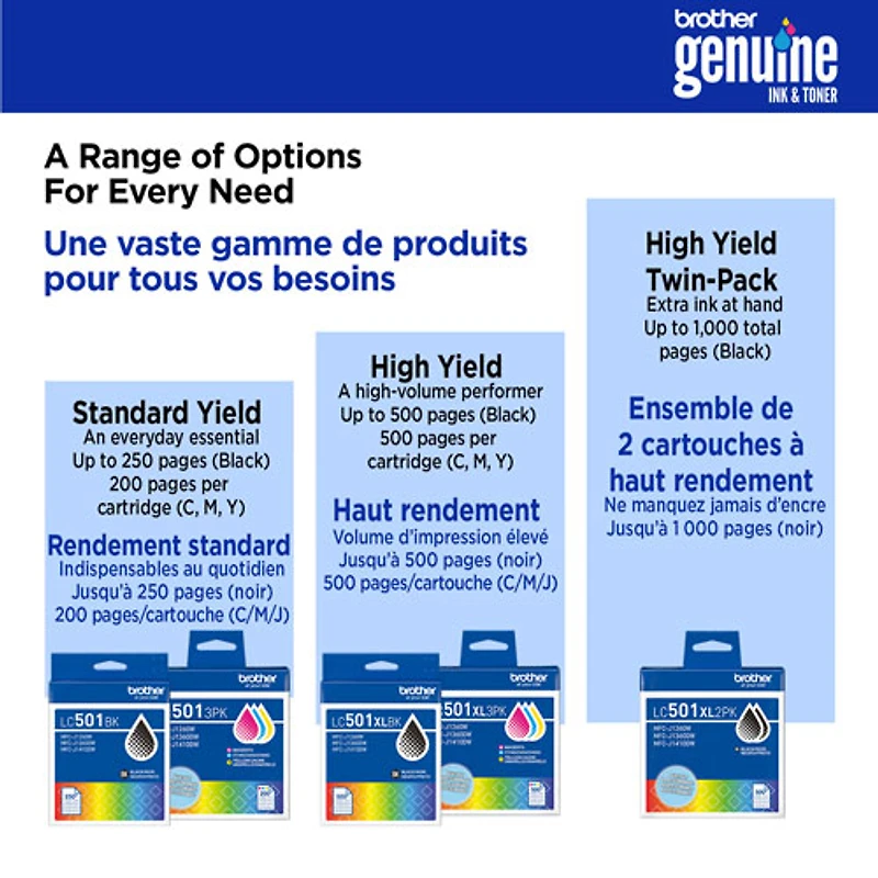 Brother Colour Ink (LC5013PKS) - 3 Pack