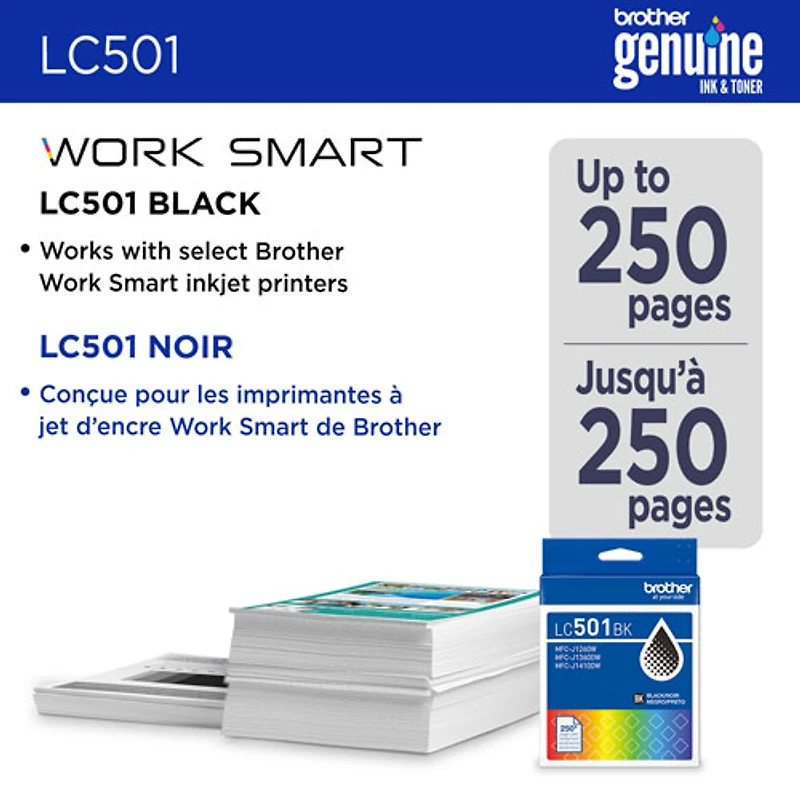 Brother Black Ink (LC501BKS)