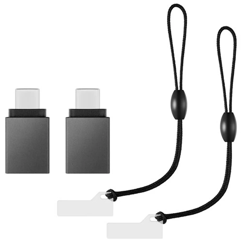 Best Buy Essentials USB-C Male to USB Female Adapter (BE-ADAPT2USBCB-C) - 2 Pack - Only at Best Buy