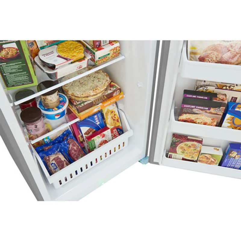 Frigidaire 13 Cu. Ft. Frost-Free Upright Freezer (FFUE1326AV) - Stainless Steel