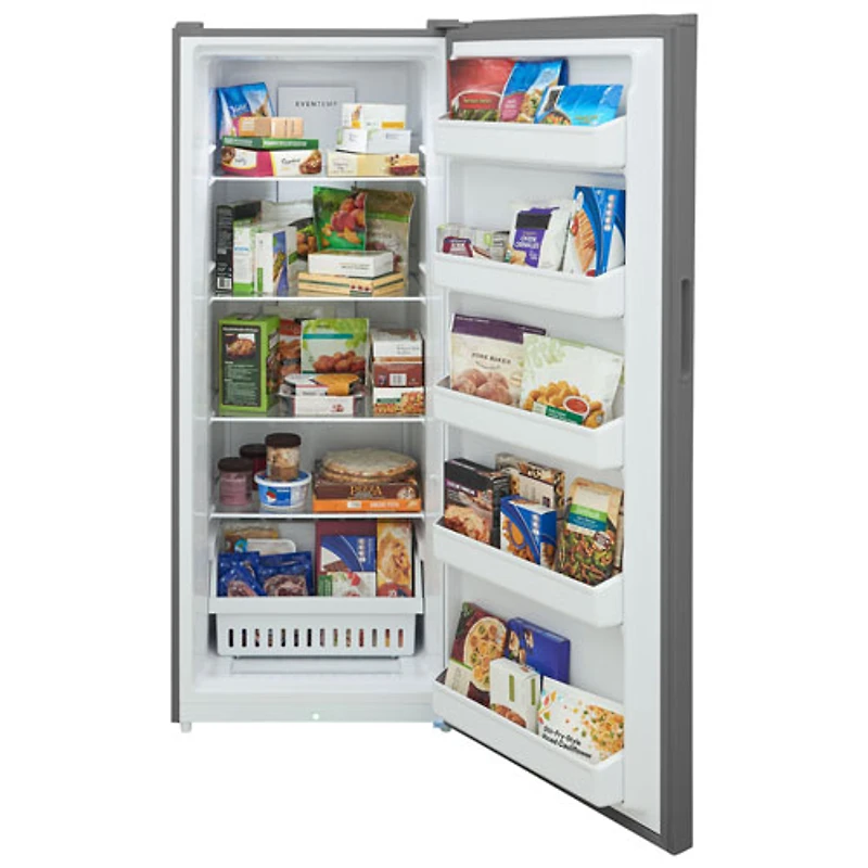 Congélateur vertical sans givre de 16 pi³ de Frigidaire (FFUE1626AV) - Acier inoxydable