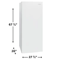 Frigidaire 16 Cu. Ft. Frost-Free Upright Freezer (FFUE1626AW) - White