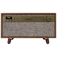 Victrola Century 6-in-1 Belt Drive Turntable & Music Center - Walnut