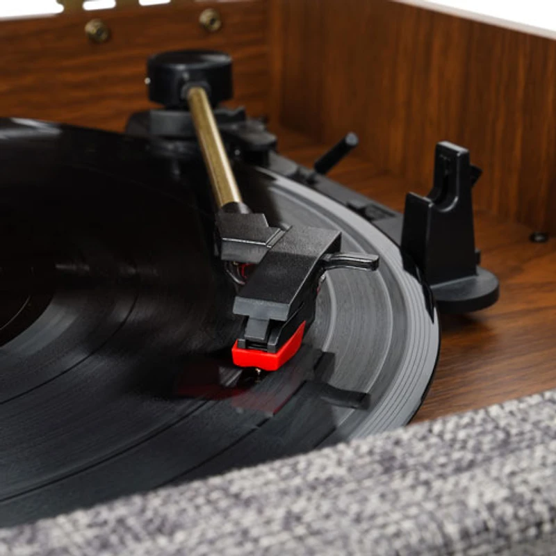 Victrola Century 6-in-1 Belt Drive Turntable & Music Center - Walnut