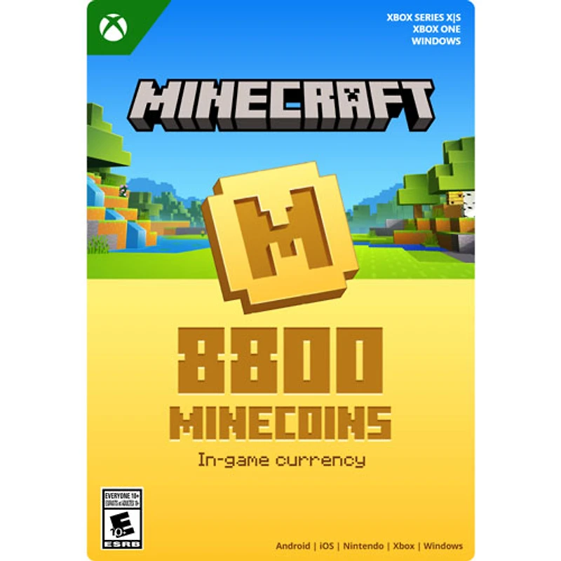 Minecraft: 8800 Minecoins (Xbox Series X|S / Xbox One / Windows) - Digital Download