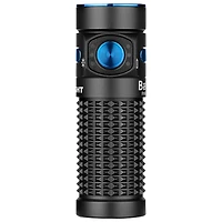 Olight Baton 4 Flashlight: Premium Edition - 1300 Lumens - Black