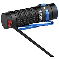 Olight Baton 4 Flashlight: Premium Edition - 1300 Lumens - Black