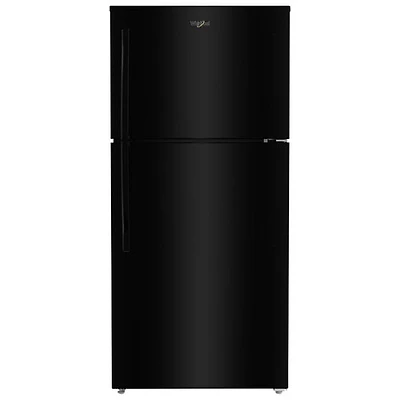 Réfrigérateur à congélateur supérieur 19,3 pi³ 30 po de Whirlpool (WRTX7419SB) - Noir