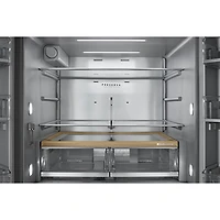 KitchenAid 36" 28.7 Cu. Ft. French Door Refrigerator w/ Water & Ice Dispenser (KRMF436SBE) - Black Ore