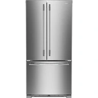 KitchenAid 33" 22.1 Cu. Ft. French Door Refrigerator w/Water Dispenser (KRFF333SPS) - PrintShield Stainless