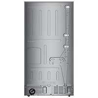 KitchenAid 36" 29.5 Cu. Ft. French Door Refrigerator w/ Water & Ice Dispenser (KRMF336SPS) - PrintShield Stainless