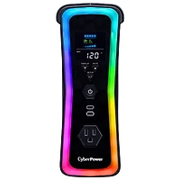 Système UPS d'alimentation sans coupure de 1500 VA de CyberPower (GX150C2) - Noir