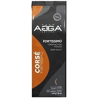 Café filtre moulu de torréfaction foncée Fortissimo d'Agga - 12 oz (340 g)