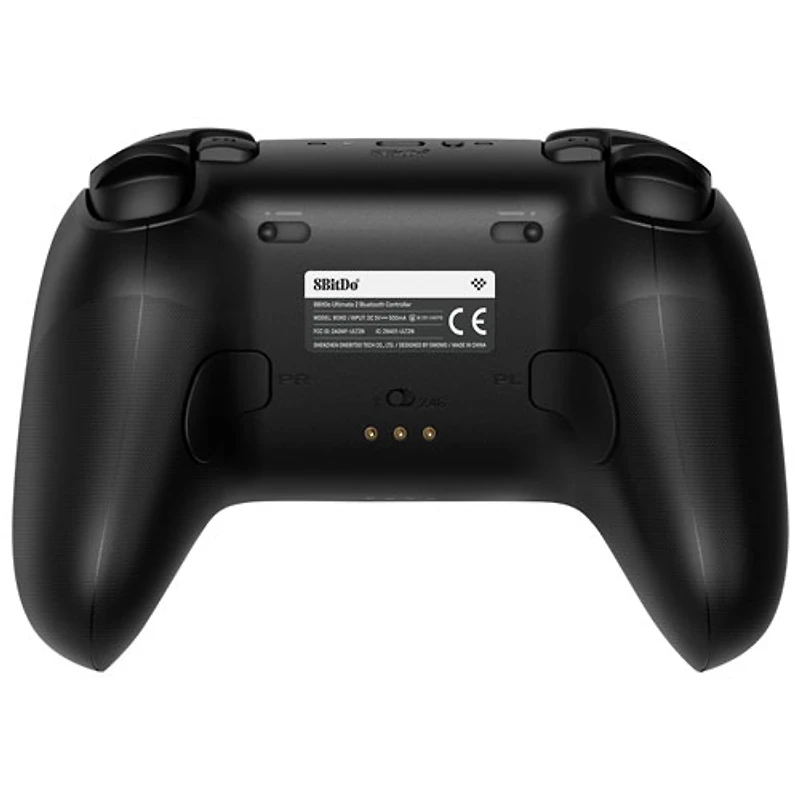 8BitDo Ultimate 2 Bluetooth Controller for Switch/Switch 2/Windows/Android/iOS - Black