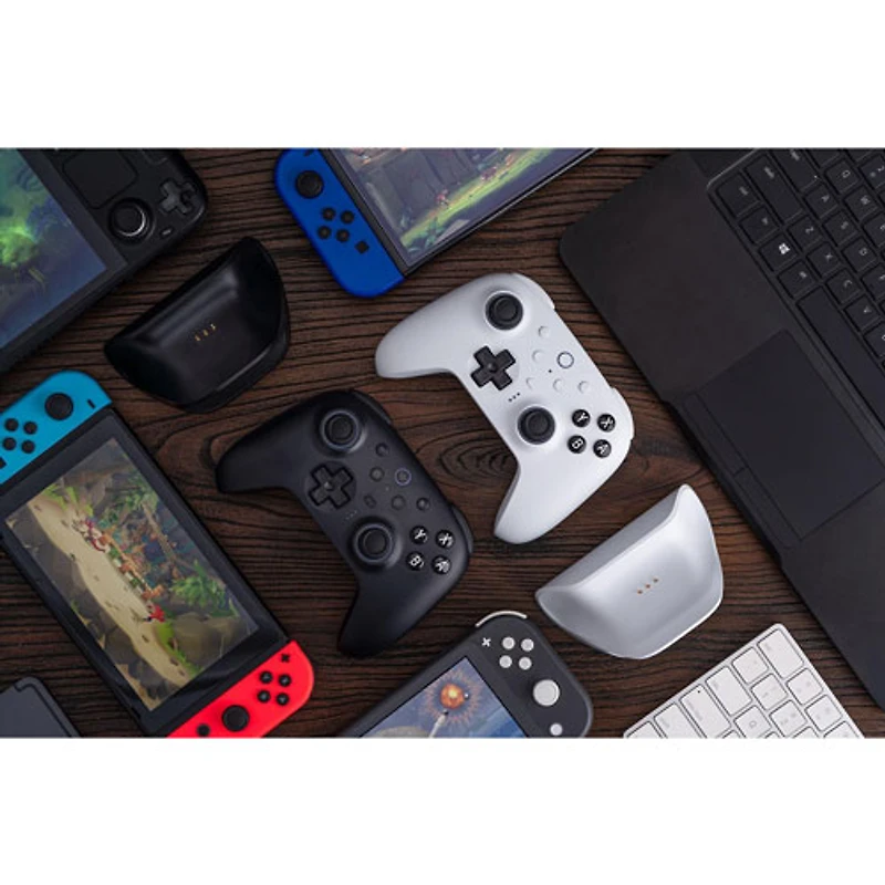 8BitDo Ultimate 2 Bluetooth Controller for Switch/Switch 2/Windows/Android/iOS - Black