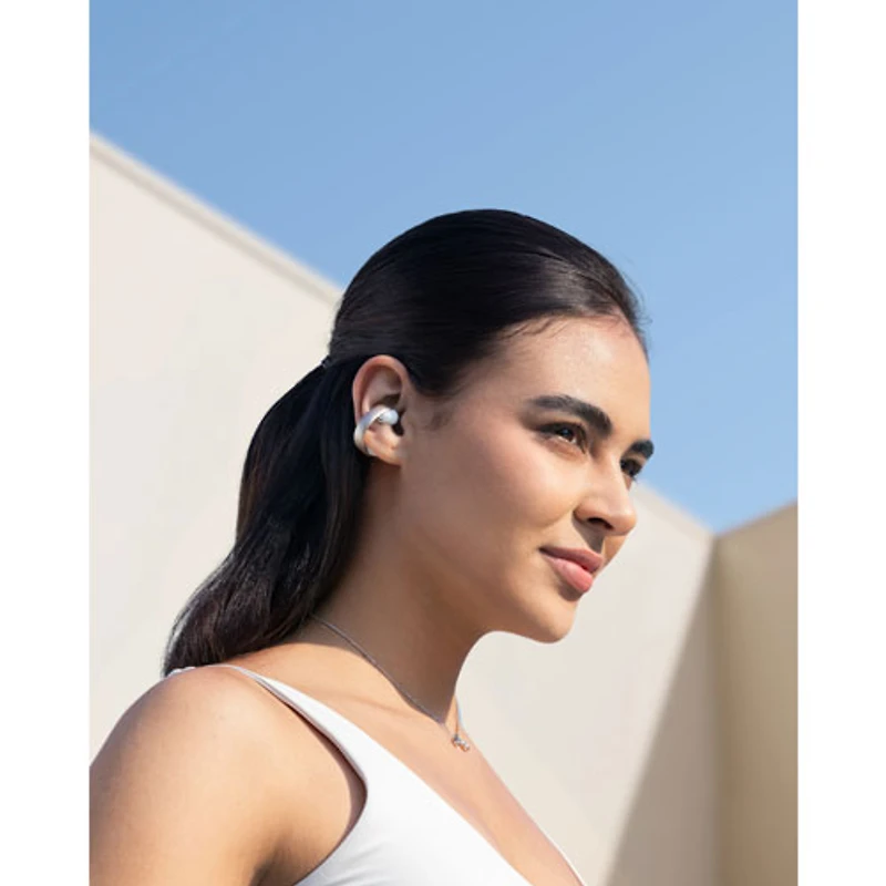 Écouteurs 100 % sans fil AeroClip de Soundcore by Anker - Blanc