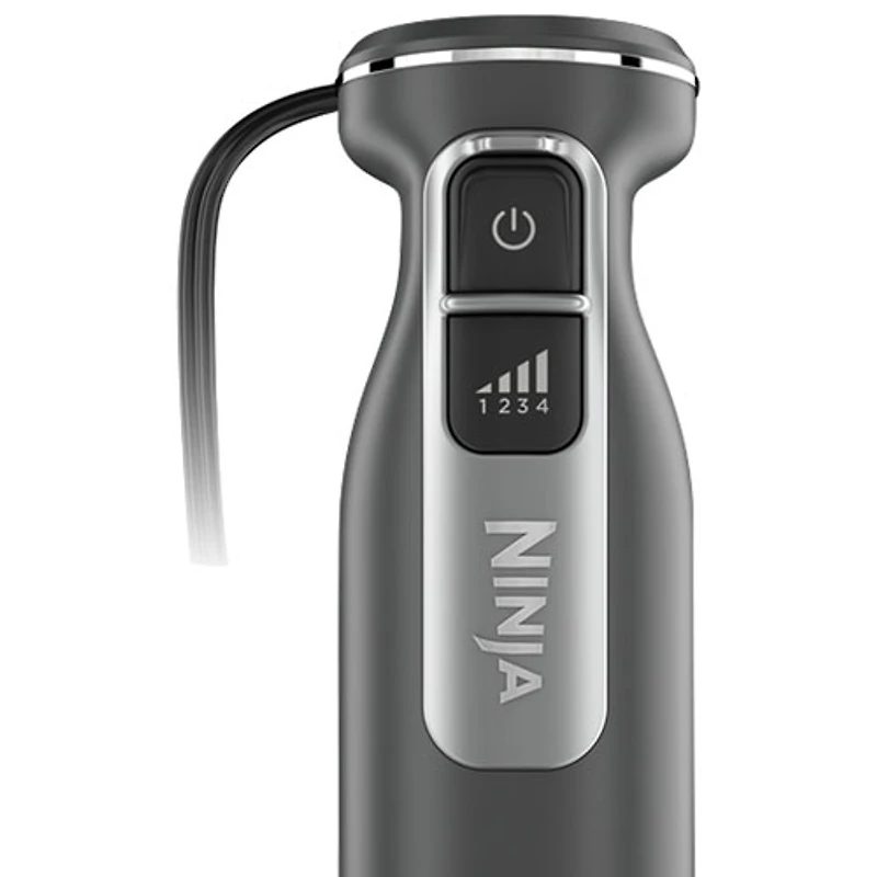 Ninja Power Duo 1L 750-Watt Immersion Blender with Whisk - Grey