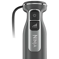 Ninja Power Duo 1L 750-Watt Immersion Blender with Whisk - Grey