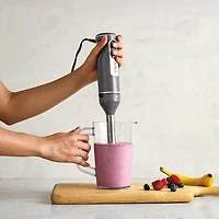 Ninja Power Duo 1L 750-Watt Immersion Blender with Whisk - Grey