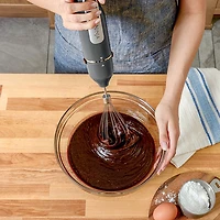 Ninja Power Duo 1L 750-Watt Immersion Blender with Whisk - Grey