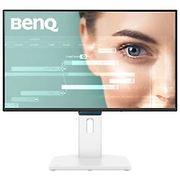 Moniteur DEL IPS HD intégrale 144 Hz 24 po de BenQ avec temps de réponse gris à gris de 5 ms (GW2490TC) - Blanc
