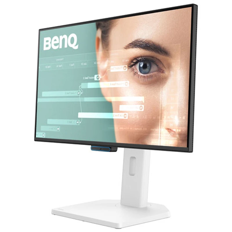 Moniteur DEL IPS HD intégrale 144 Hz 24 po de BenQ avec temps de réponse gris à gris de 5 ms (GW2490TC) - Blanc