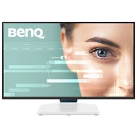 Moniteur DEL IPS HD intégrale 144 Hz 24 po de BenQ avec temps de réponse gris à gris de 5 ms (GW2490TC) - Blanc