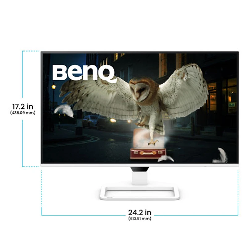 BenQ 27" 2K HD 200Hz 1ms GTG IPS LED Gaming Monitor (EW270Q) - White