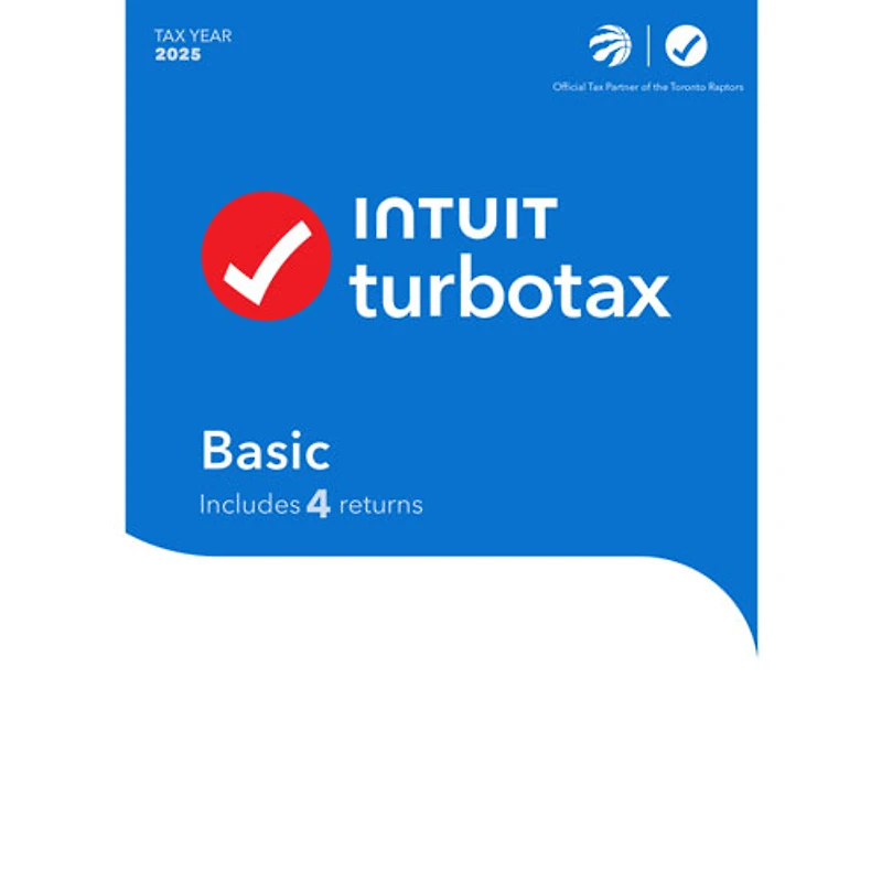 TurboImpôt de base 2025 (PC) - 1 utilisateur - 4 déclarations