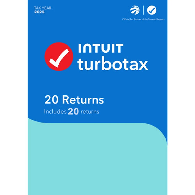 TurboImpôt 2025 (PC) - 1 utilisateur - 20 déclarations