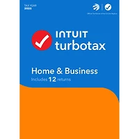 TurboTax Home & Business 2025 (PC) - 1 User - 12 Returns