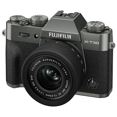 Fujifilm X-T30 III Mirrorless Camera with 13-33mm Lens Kit - Charcoal/Silver