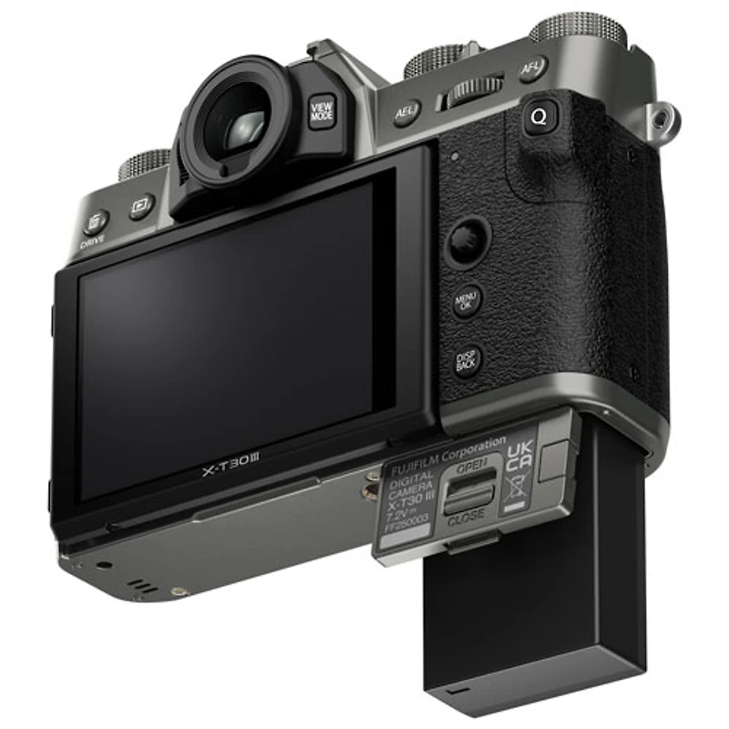 Fujifilm X-T30 III Mirrorless Camera with 13-33mm Lens Kit - Charcoal/Silver
