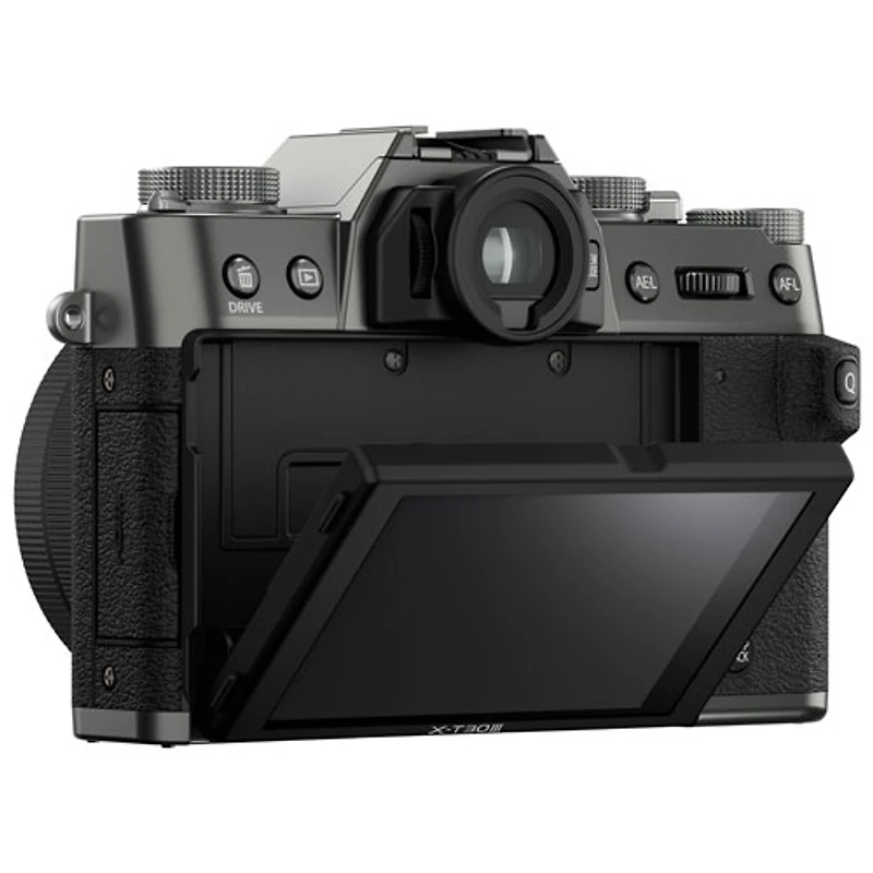 Fujifilm X-T30 III Mirrorless Camera with 13-33mm Lens Kit - Charcoal/Silver