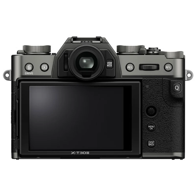 Fujifilm X-T30 III Mirrorless Camera with 13-33mm Lens Kit - Charcoal/Silver