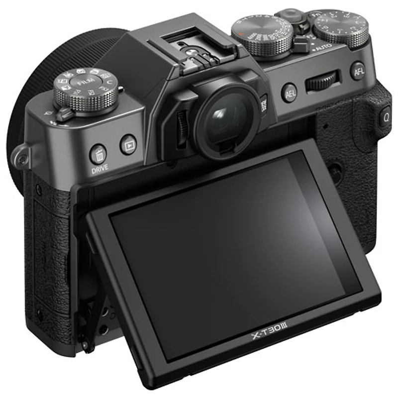 Fujifilm X-T30 III Mirrorless Camera with 13-33mm Lens Kit - Charcoal/Silver
