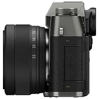 Fujifilm X-T30 III Mirrorless Camera with 13-33mm Lens Kit - Charcoal/Silver