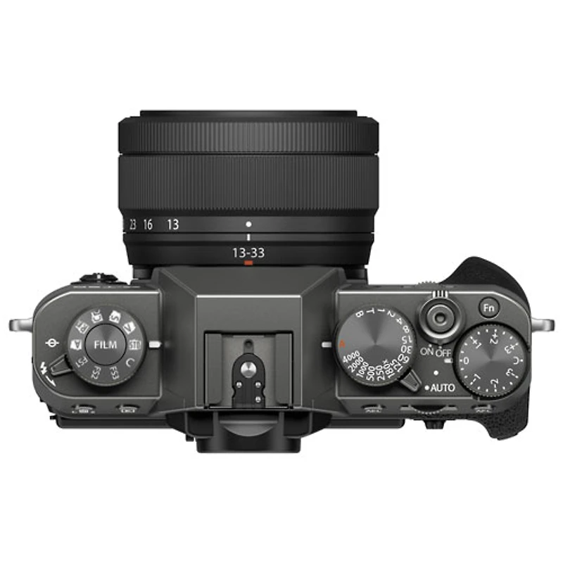 Fujifilm X-T30 III Mirrorless Camera with 13-33mm Lens Kit - Charcoal/Silver