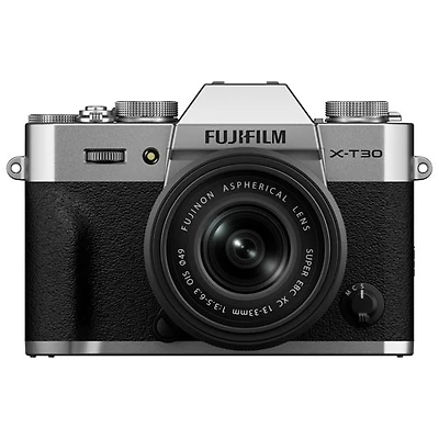 Fujifilm X-T30 III Mirrorless Camera with 13-33mm Lens Kit - Silver