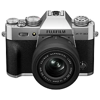 Fujifilm X-T30 III Mirrorless Camera with 13-33mm Lens Kit - Silver