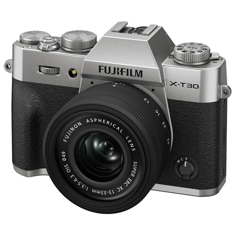 Fujifilm X-T30 III Mirrorless Camera with 13-33mm Lens Kit - Silver