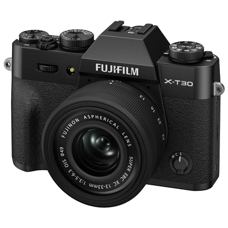 Appareil photo sans miroir X-T30 III de Fujifilm avec objectif 13-33 mm - Noir