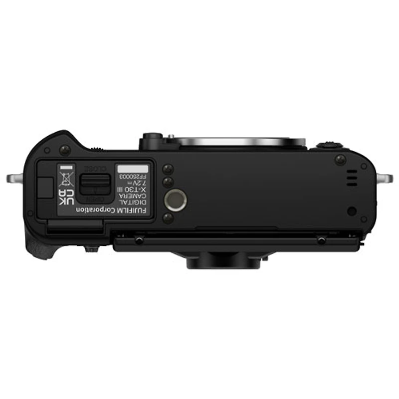 Appareil photo sans miroir X-T30 III de Fujifilm avec objectif 13-33 mm - Noir