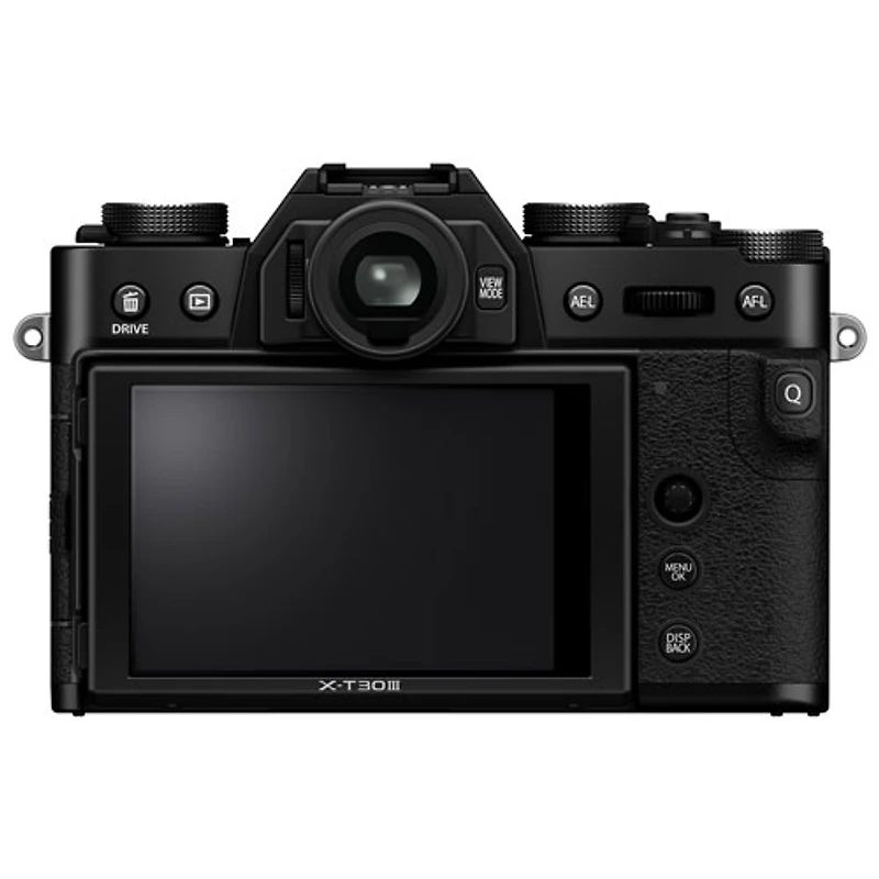 Appareil photo sans miroir X-T30 III de Fujifilm avec objectif 13-33 mm - Noir