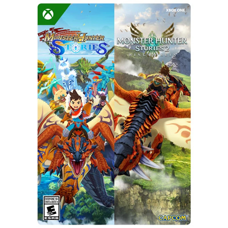Monster Hunter Stories & Monster Hunter Stories 2: Wings of Ruin (Xbox One) - Digital Download