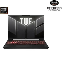 Boîte ouverte - Portable de jeu de 16 po TUF Gaming A16 d'ASUS - Gris mecha (Ryzen 7 7445HS d'AMD/RAM 16 Go/SSD 512 Go/RTX 4050)